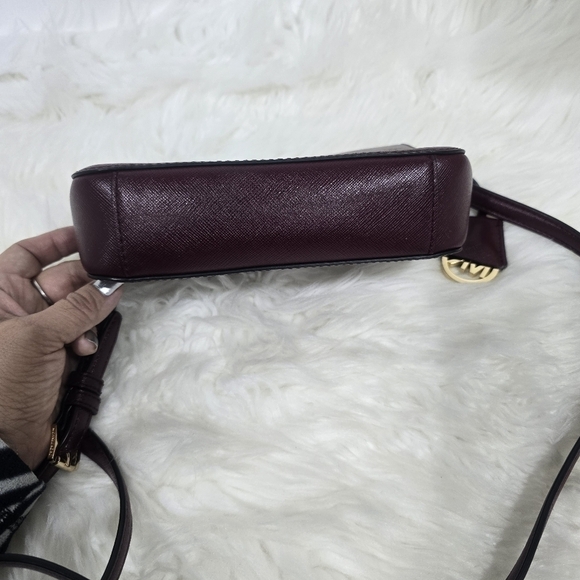 Michael Kors Burgundy and black crossbody - Picture 7 of 15
